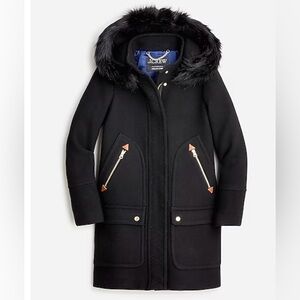 J.Crew chateau parka in Italian stadium-cloth